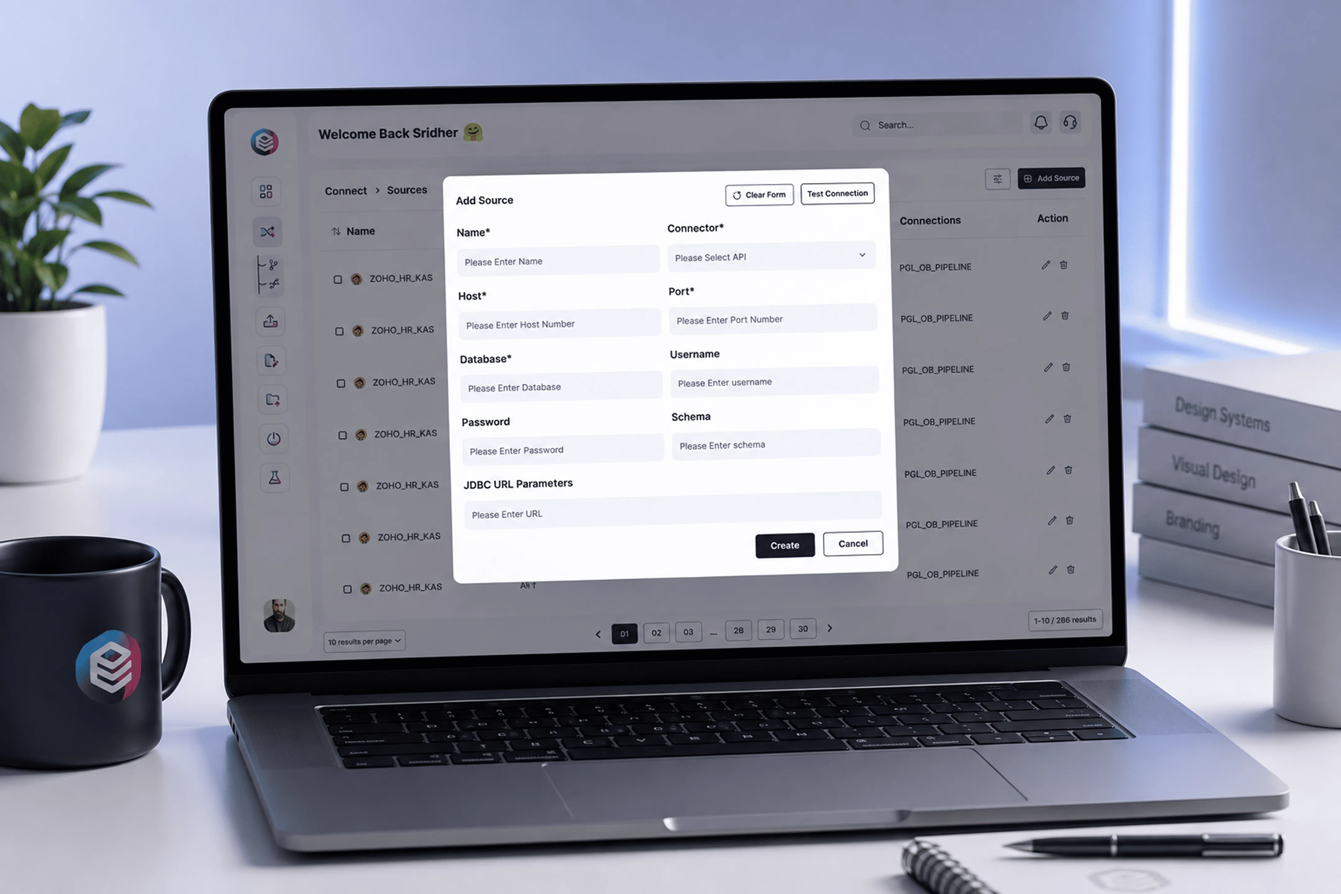Dashboard Interface